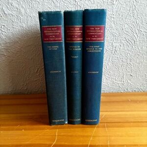 The New International Commentary on the New Testament Lot of 3 Books